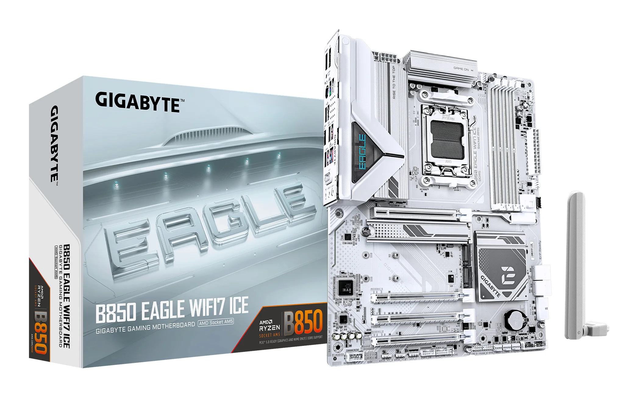Gigabyte GA B850 EAGLE WF7 ICE  AM5   D  PC-Zubehoer