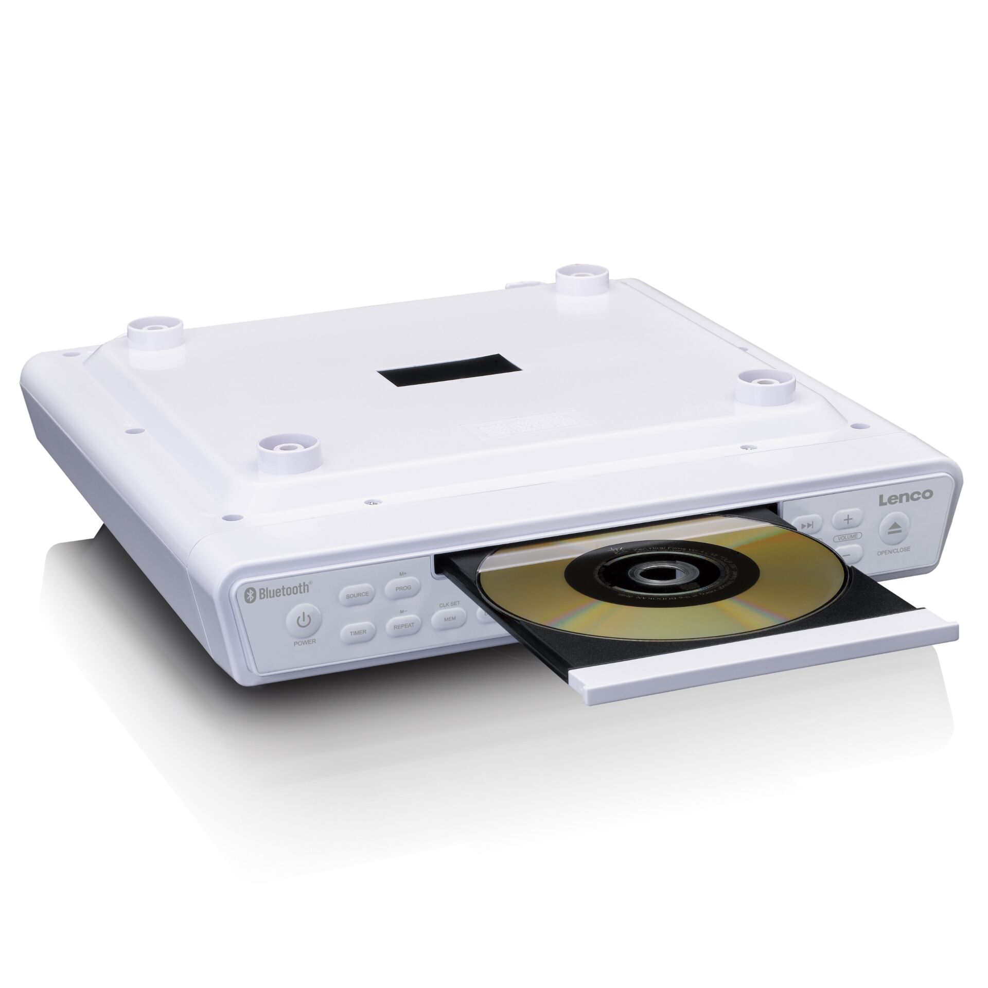 Lenco KCR 150 weiss Video & Audio