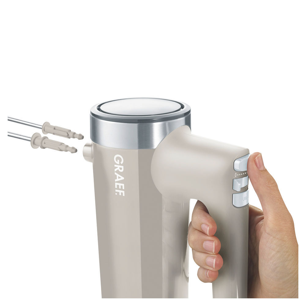 Graef Handmixer HM508  taupe Kuechenkleingeraete