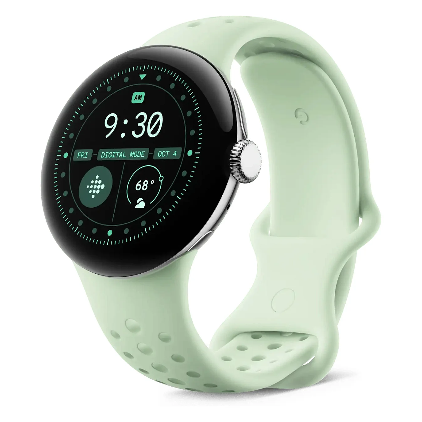 Google Googel Pixel Watch 3  45mm   Active Sport Band  Wintergreen  S Smartwatches & Fitnesstracker