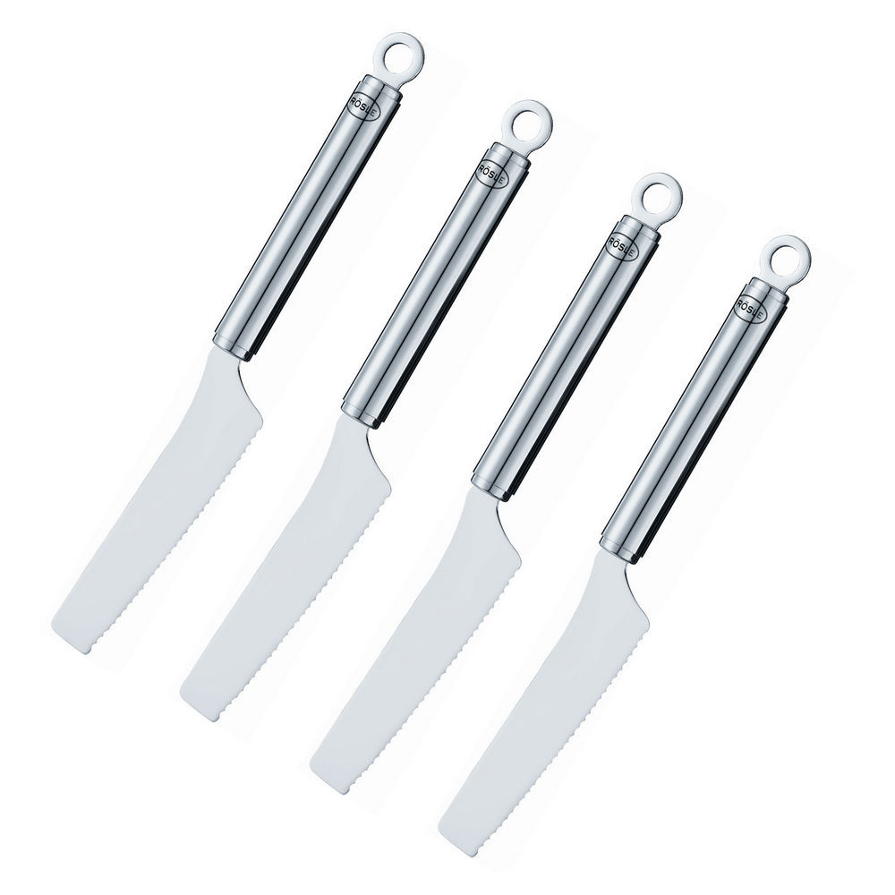 Roesle Fruehstuecksmesser Set  4 tlg  Besteck & Aufbewahrung