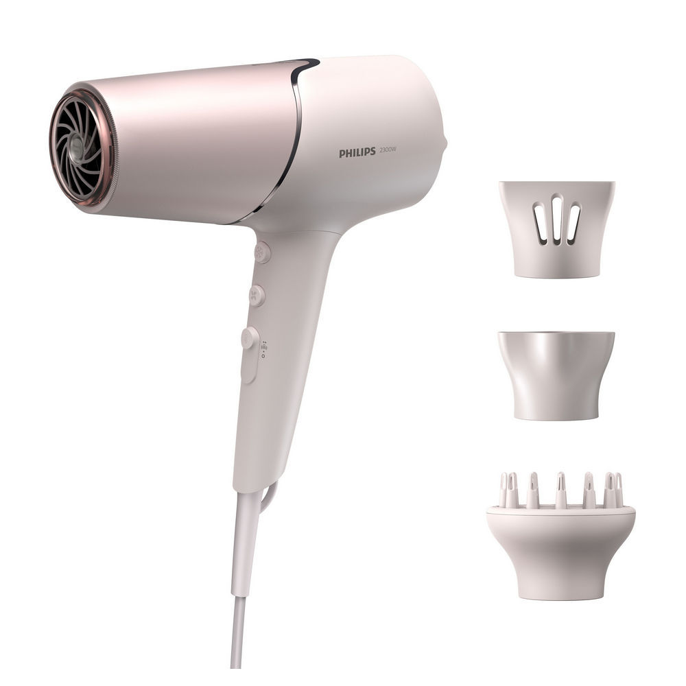 Philips Haartrockner 5000 BHD530 20  rose weiss Haarpflege