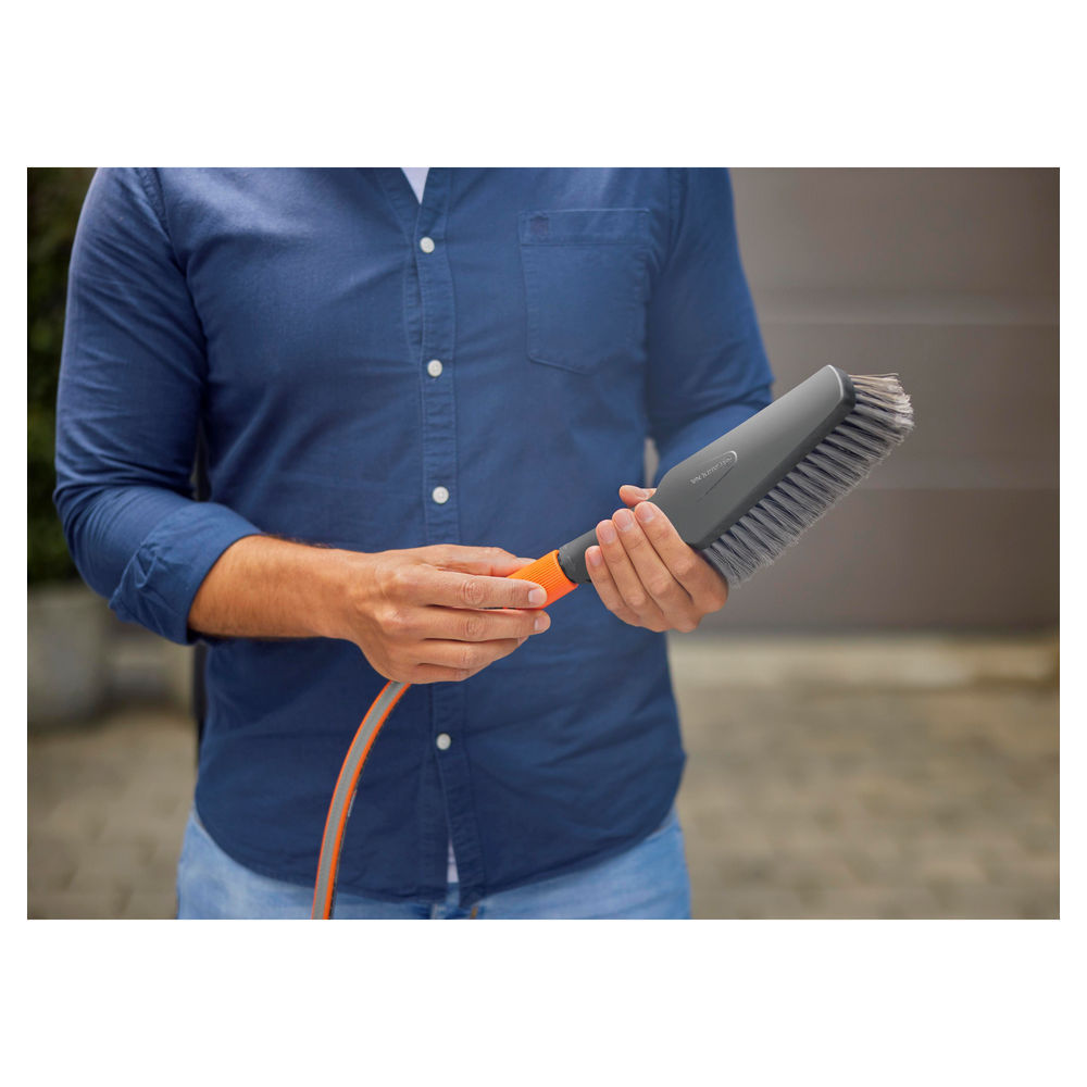 GARDENA Cleansystem Wasch Set mit Handbuerste M soft Reinigungsmaschinen