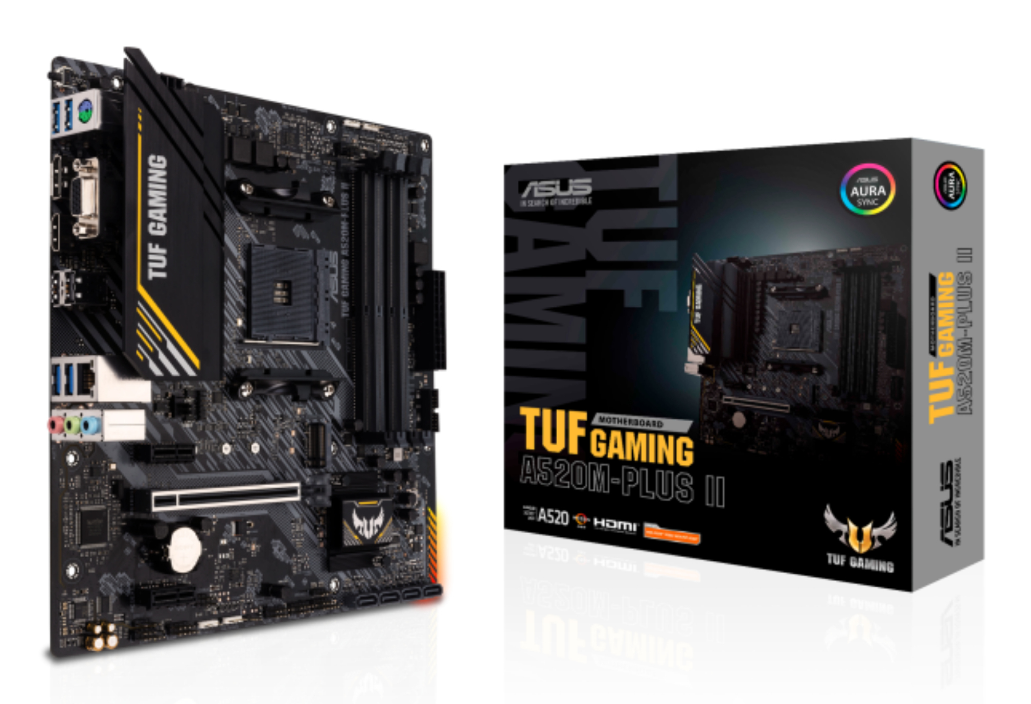 ASUS TUF GAMING A520M PLUS II AMD A520 Sockel AM4 micro ATX PC-Zubehoer