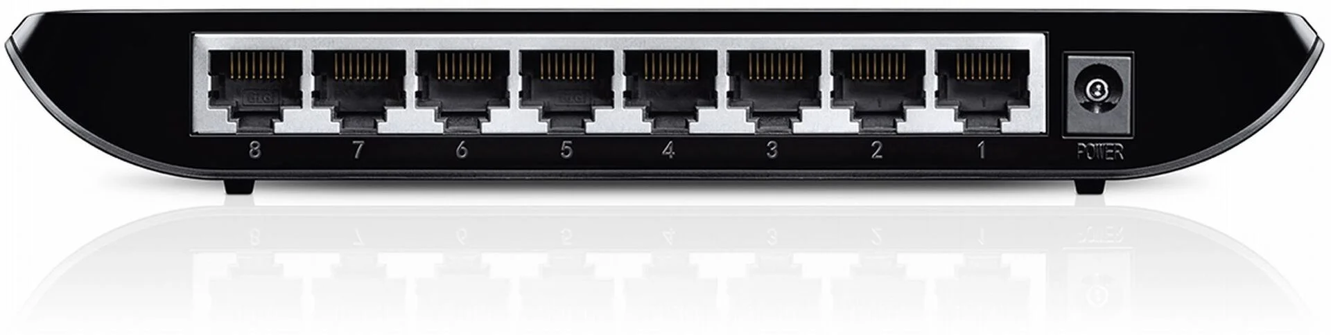 TP Link 8 Port Gigabit Desktop Switch Netzwerk