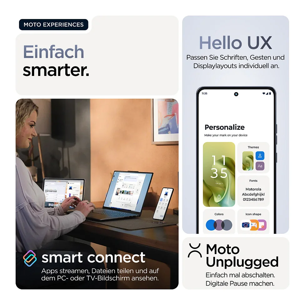 Motorola moto G86  8 256 GB  spellbound blue Smartphones