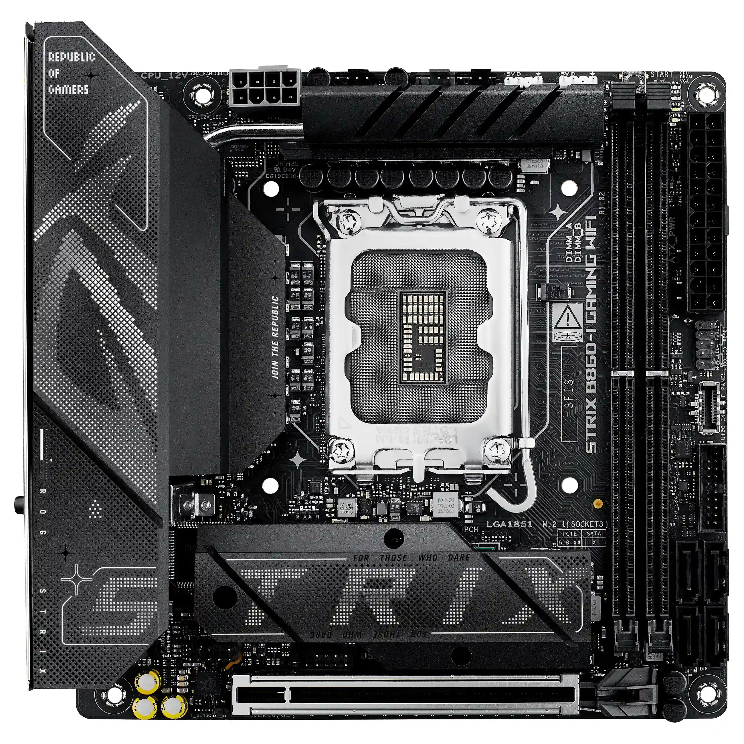ASUS ROG STRIX B860 I GAMING WIFI Intel B860 LGA 1851  Socket V1  mini ITX PC-Zubehoer