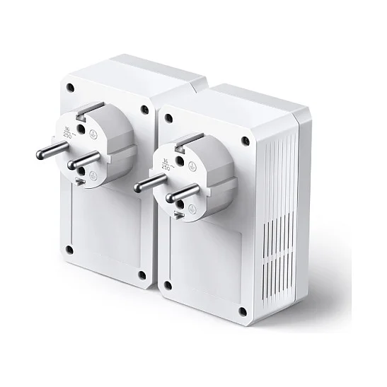 TP Link TL PA4010P KIT V5 PowerLine Netzwerkadapter 600 Mbit s Ethernet LAN Weiss 2 Stueck e  Netzwerk-Adapter / Netzwerk-Karten