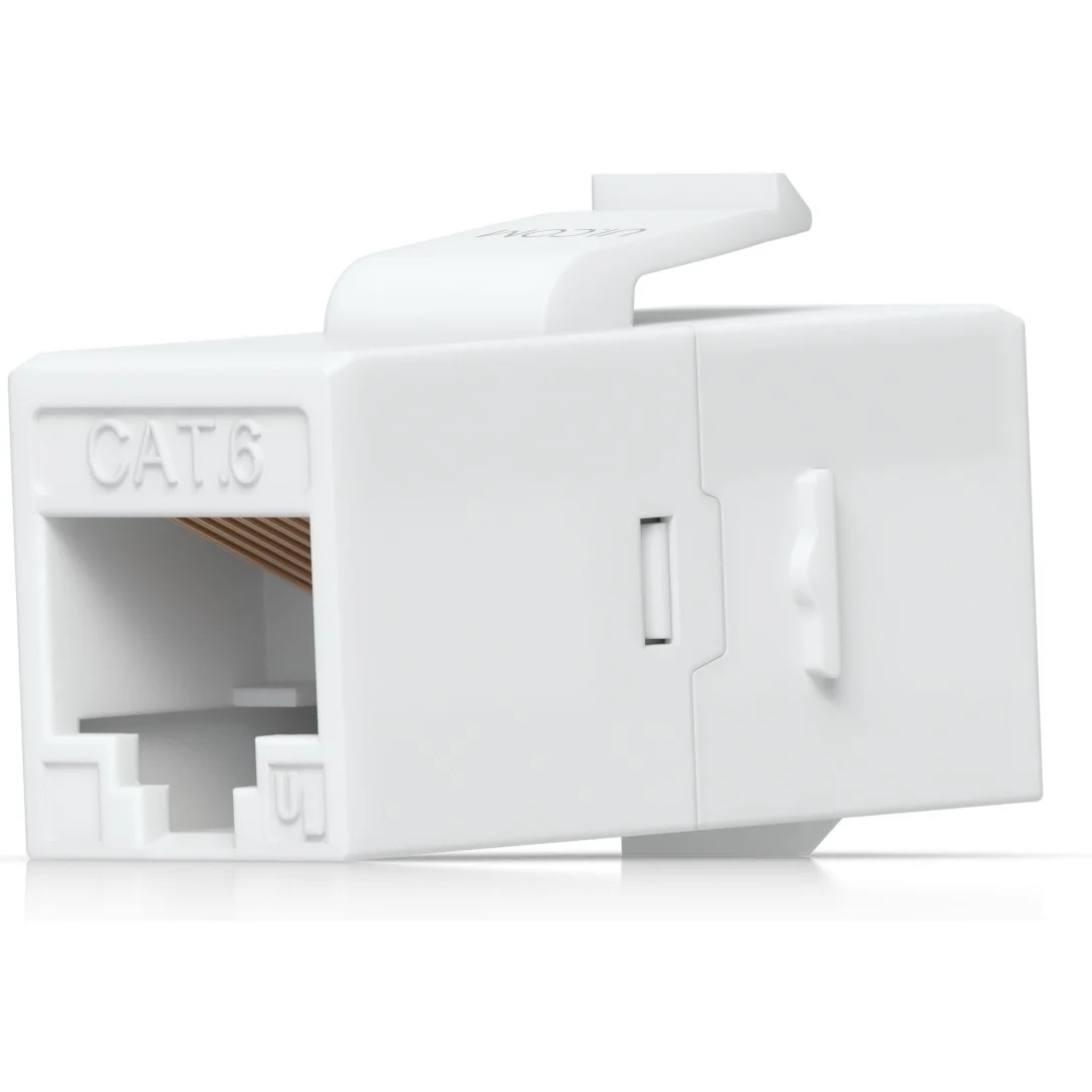 Ubiquiti Cat6 Keystone Coupler   12er Pack   UACC Keystone Coupler C6 Netzwerk