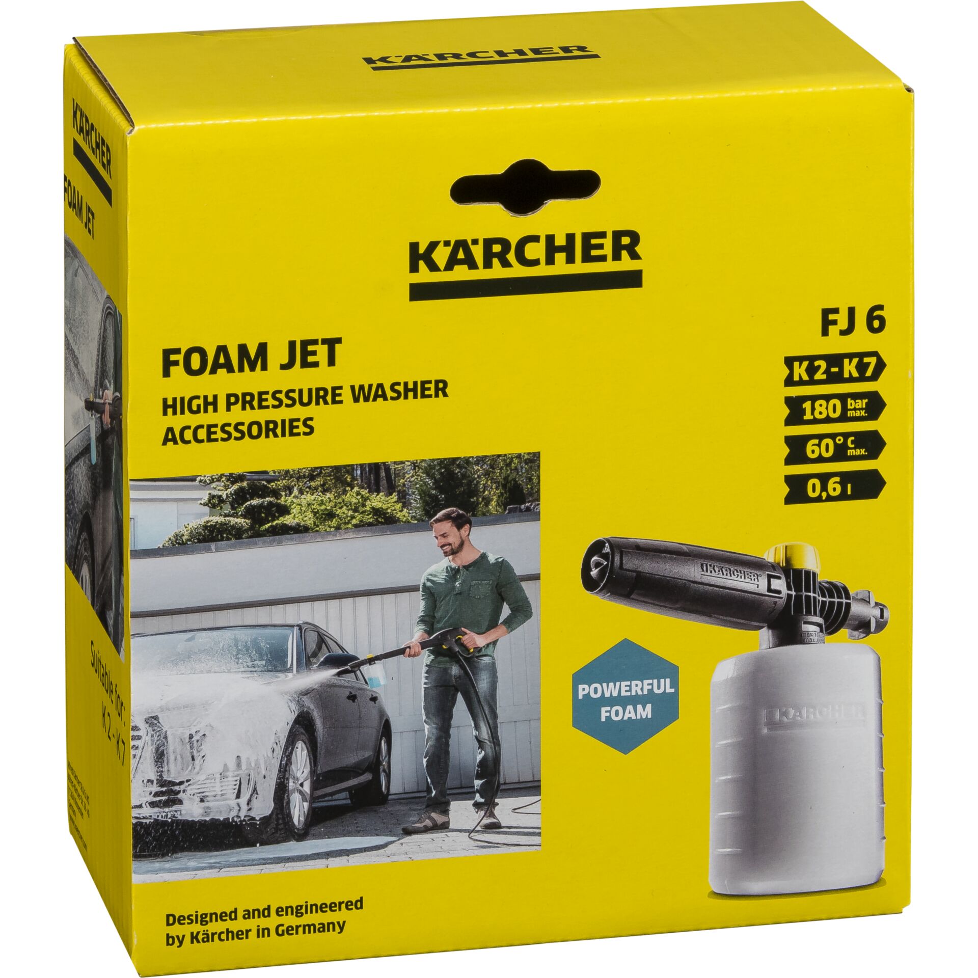 Kaercher FJ 6 Schaumduese  0 6 l  Zubehoer fuer Staubsauger & Reiniger