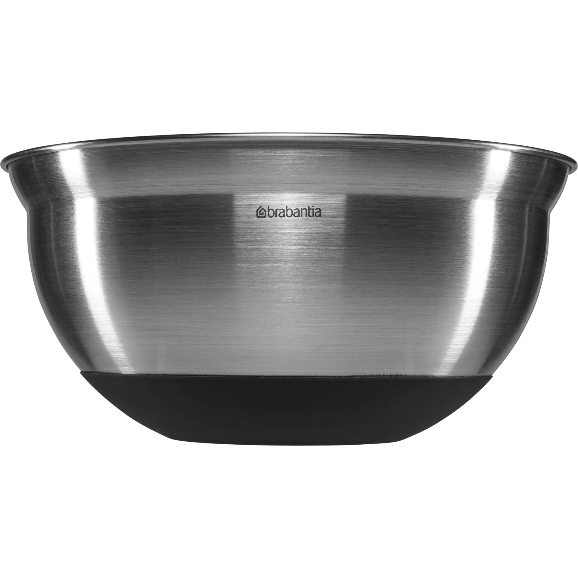 Brabantia Ruehrschuessel Stahl matt schwarz  3 L   d26 cm  Speisenzubereitung