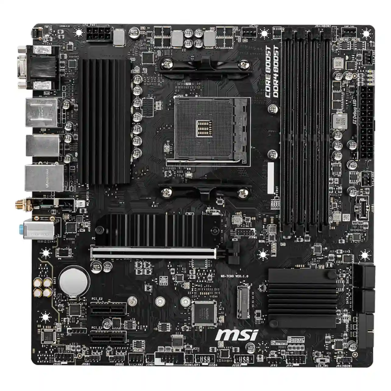 MSI B550M PRO VDH WIFI Motherboard AMD B550 Sockel AM4 micro ATX PC-Zubehoer