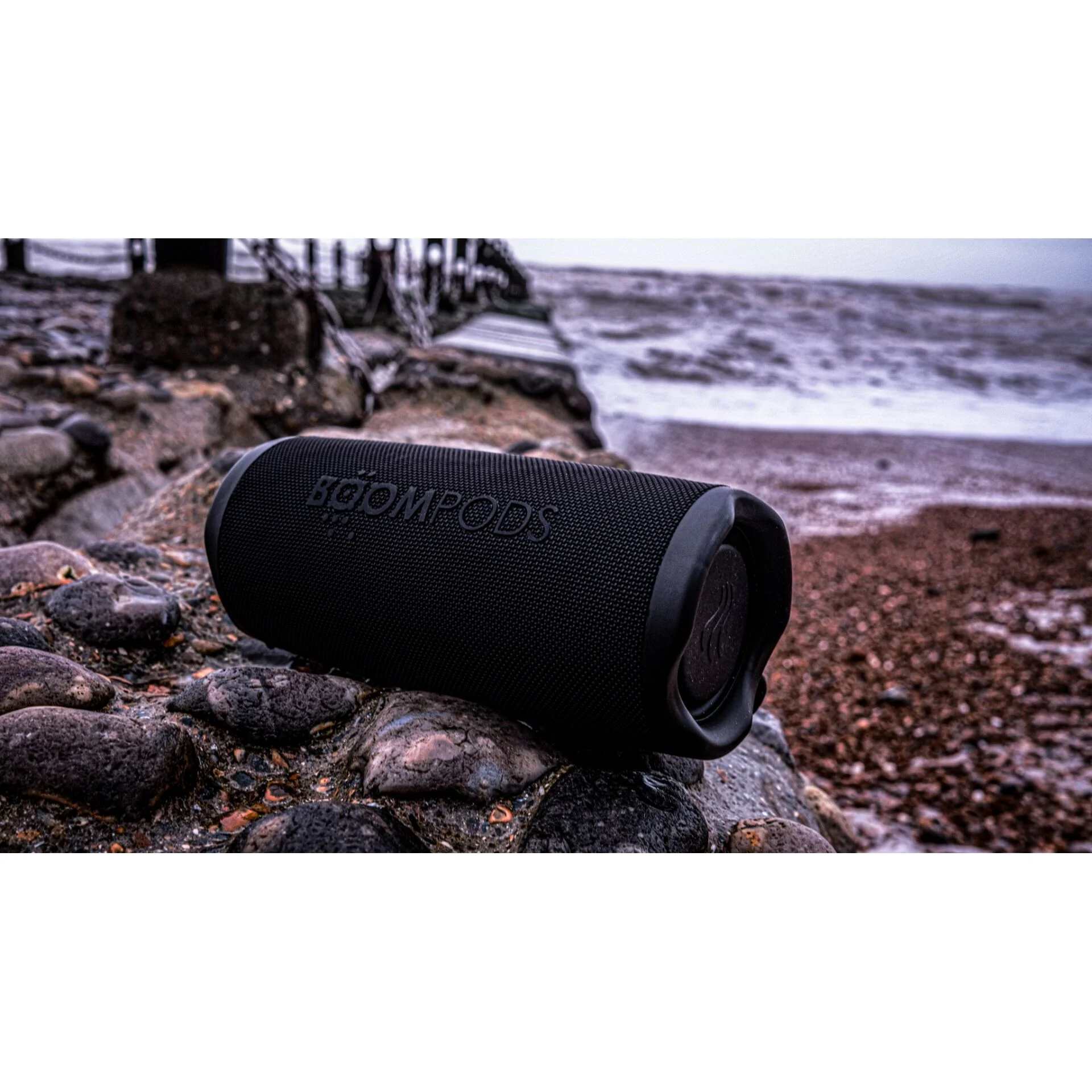 Boompods Bluetooth Lautsprecher Beachboom 12  Black Video & Audio