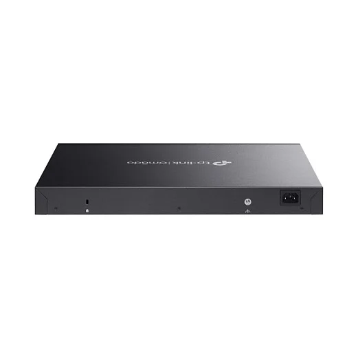 TP Link Omada SG3452XMPP Netzwerk Switch Managed L2  Gigabit Ethernet  10 100 1000  Power over Ethernet  PoE  1U Schwarz Switches
