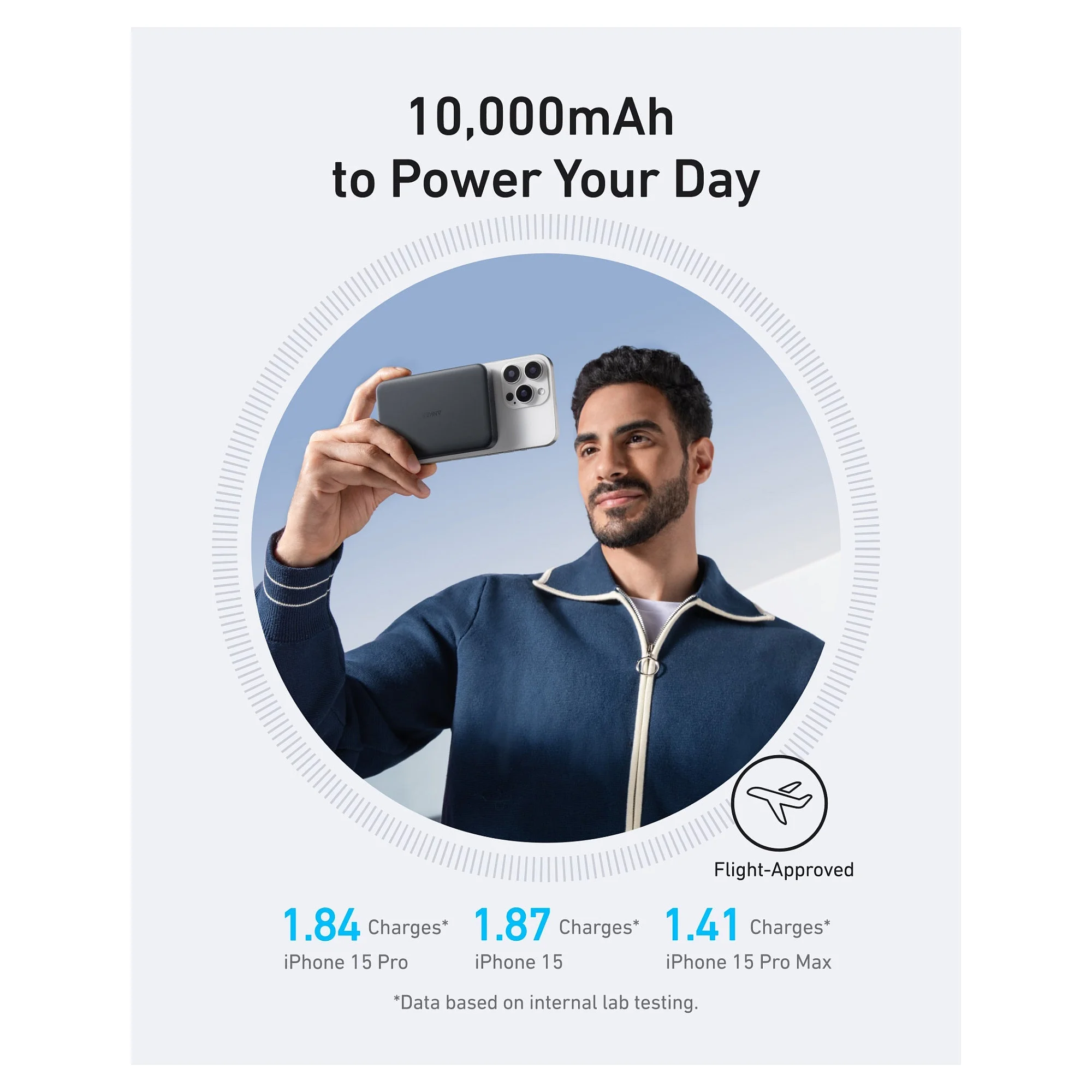 Anker MagGo PowerBank 10 000 mAh Slim magnetic black Notebook & Tablet Zubehoer
