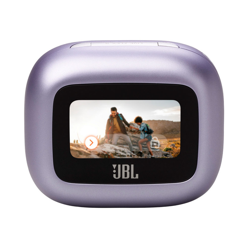 JBL Noise Canceling Earbuds LIVE Flex 3  Wireless Charging  Smart Case  Lila Kopfhoerer