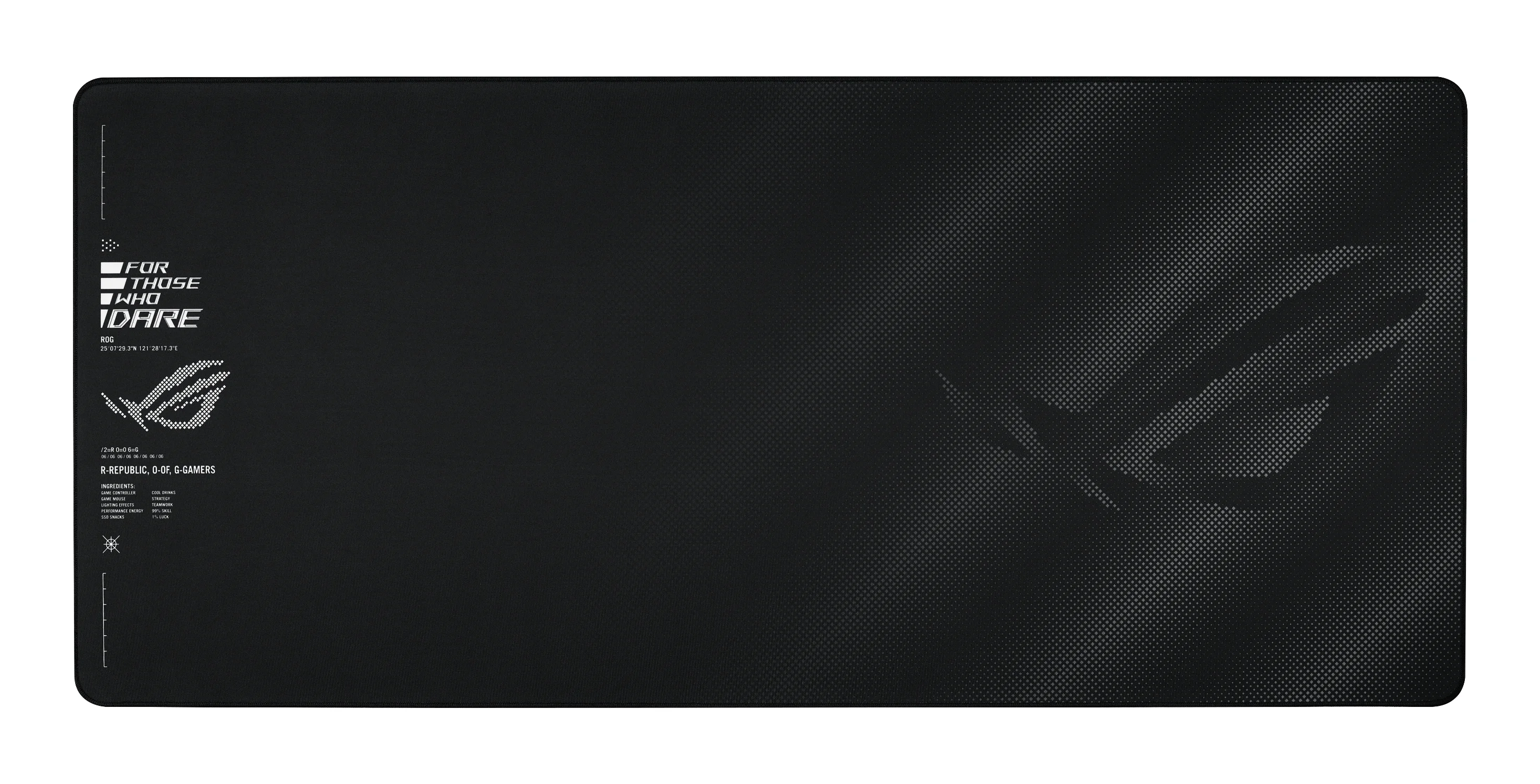ASUS ROG Sheath II XXL Gaming Mauspad Schwarz Tastaturen & Maeuse