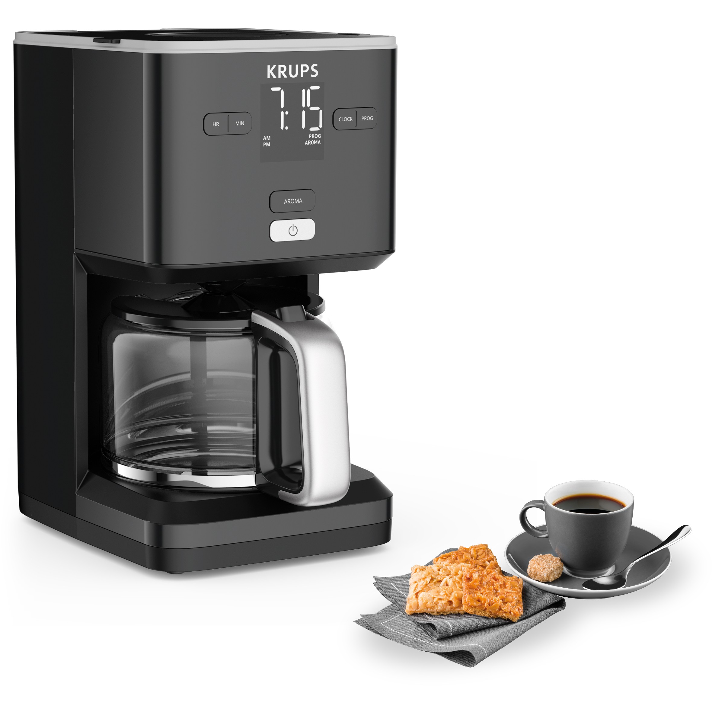 Krups Kaffeemaschine SmartZolln Light KM600810 Schwarz Kuechenkleingeraete