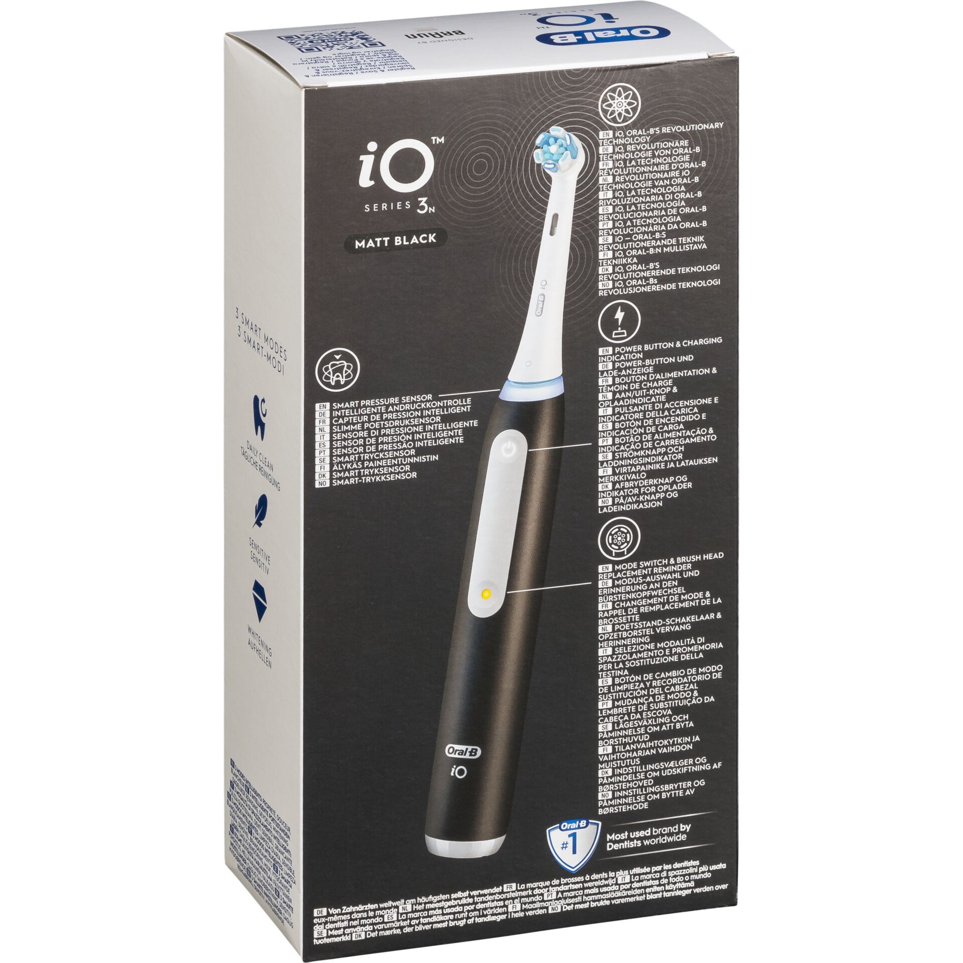 Oral B iO Series 3n Matt Black Zahnpflege