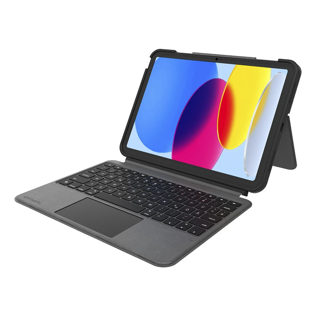 4SMARTS Tastatur Case 2in1 Solid iPad 11Zoll   iPad 10 9Zoll Notebook & Tablet Zubehoer