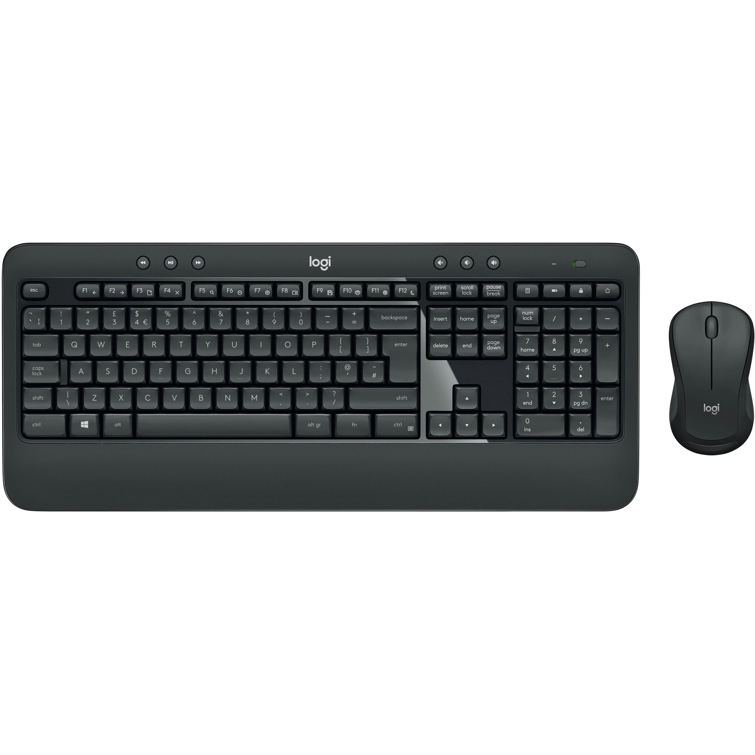 Logitech MK540 Advanced wireless combo black QWERTZ DE Tastaturen & Maeuse