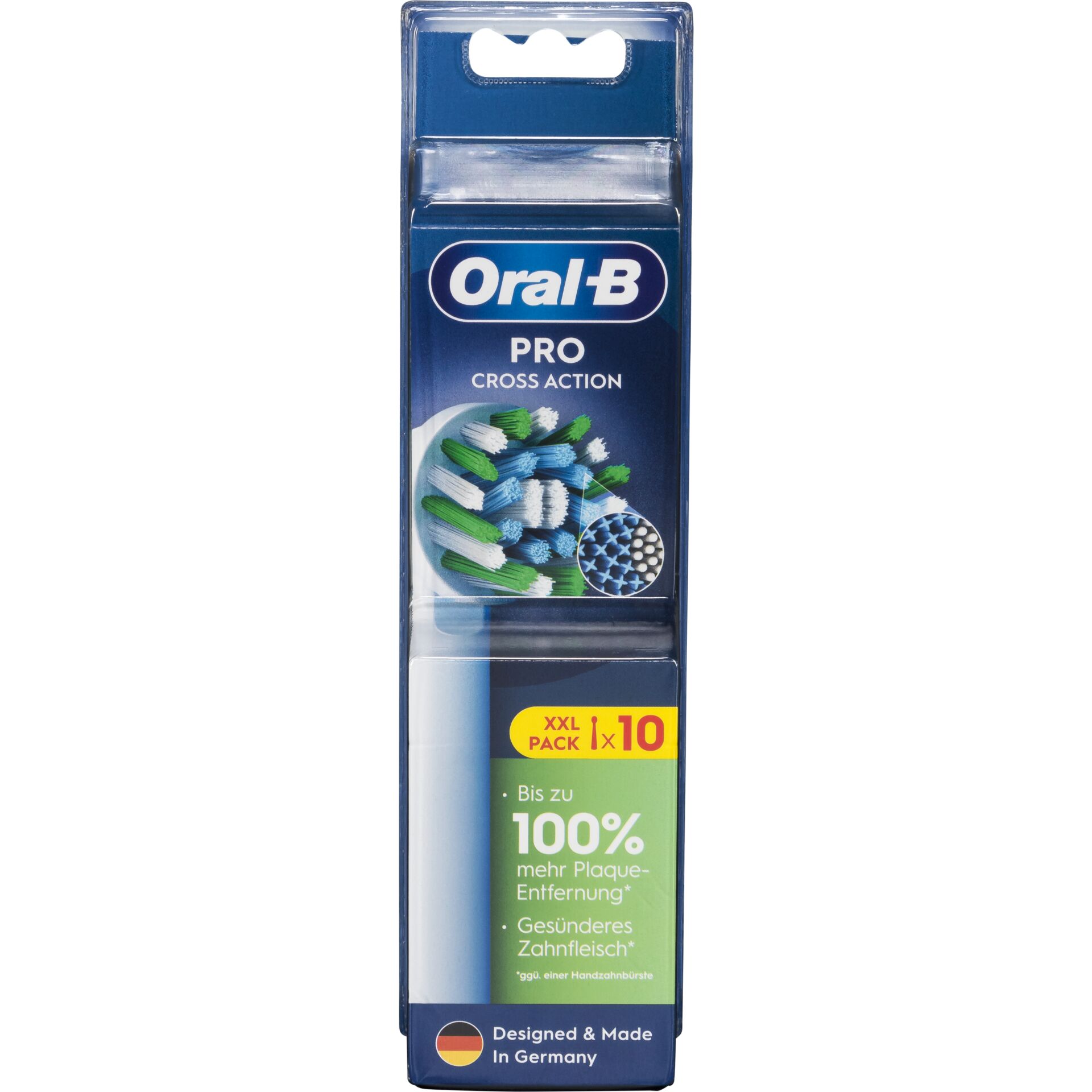 Oral B Aufsteckbuersten Pro CrossAction 10er Zahnpflege