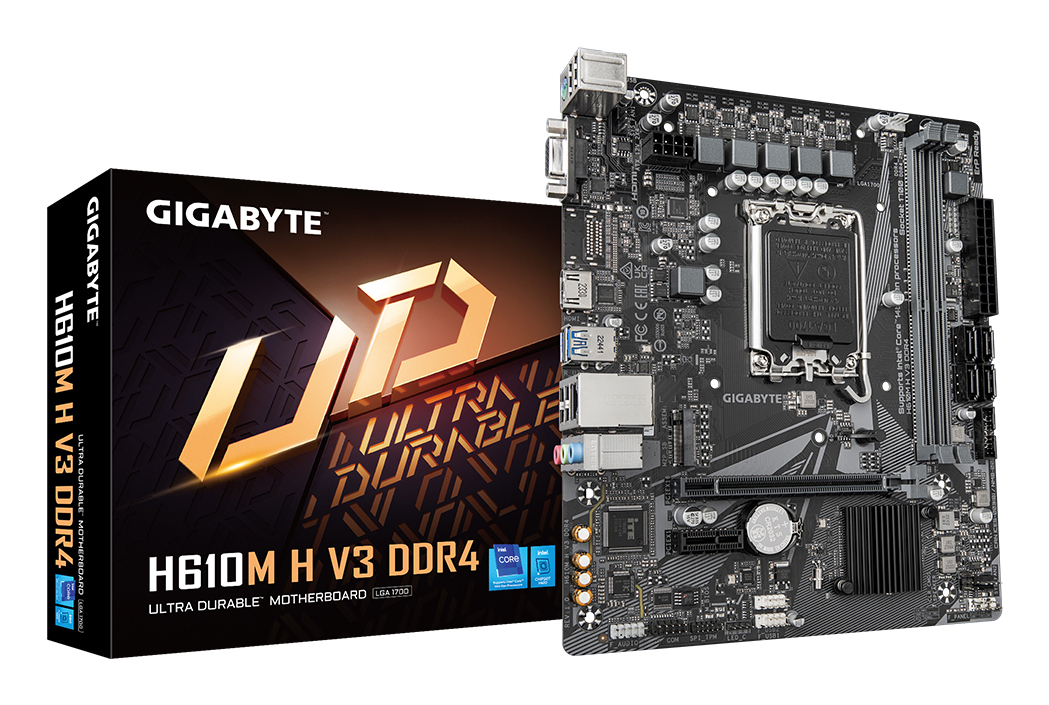 Gigabyte 1700 H610M H DDR4 V3 PC-Zubehoer