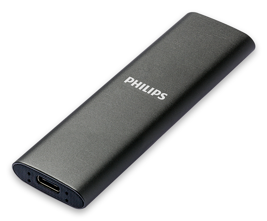 Philips Externe SSD 2TB Ultra Speed Grey Speichermedien