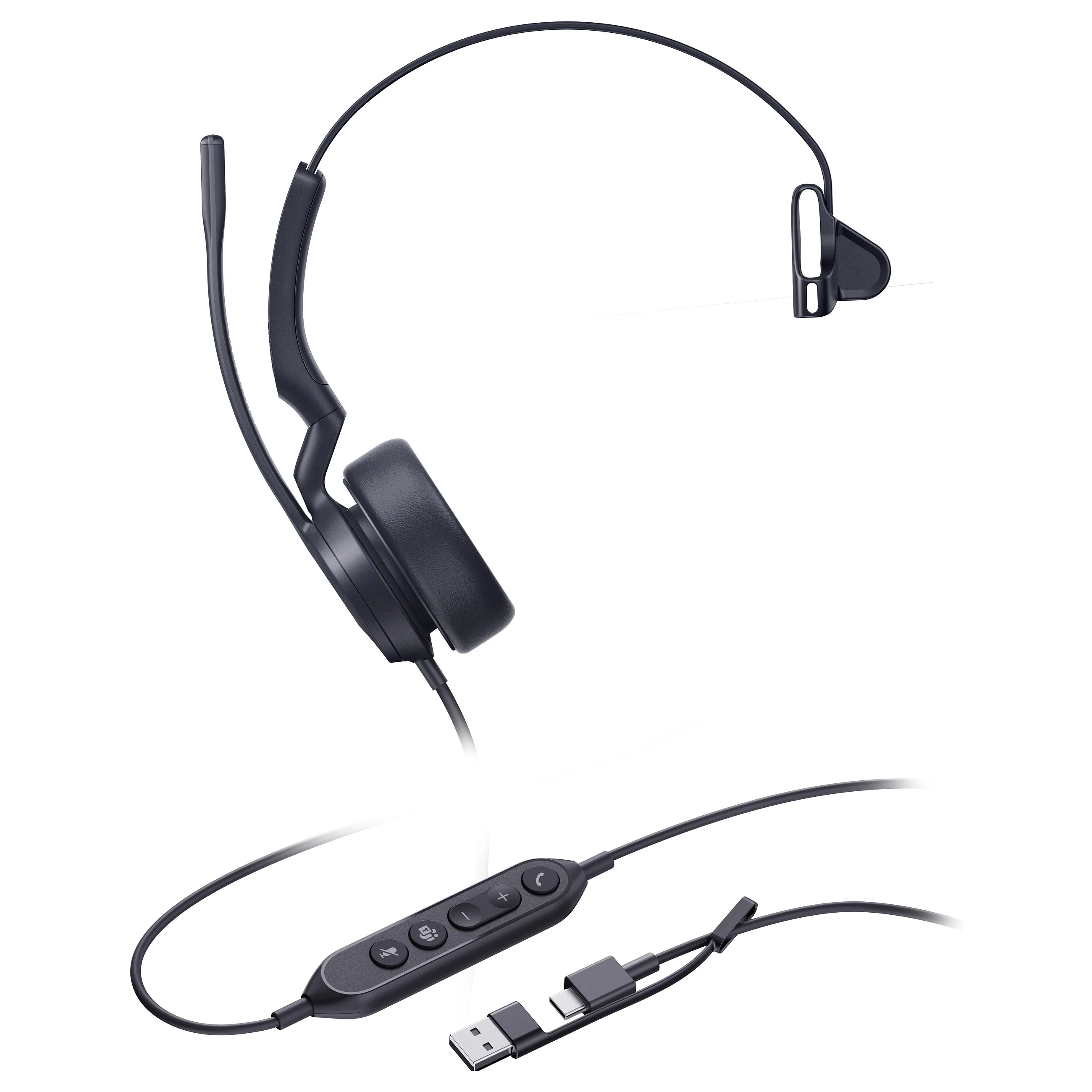 Yealink UH44 Mono Teams USB C A Headset Over-Ear