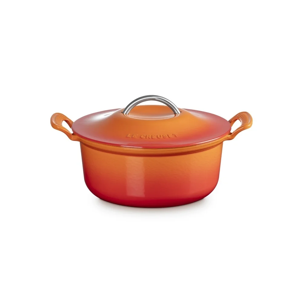 Le Creuset Braeter Heritage Modern  rund  26cm  ofenrot Pfannen & Toepfe