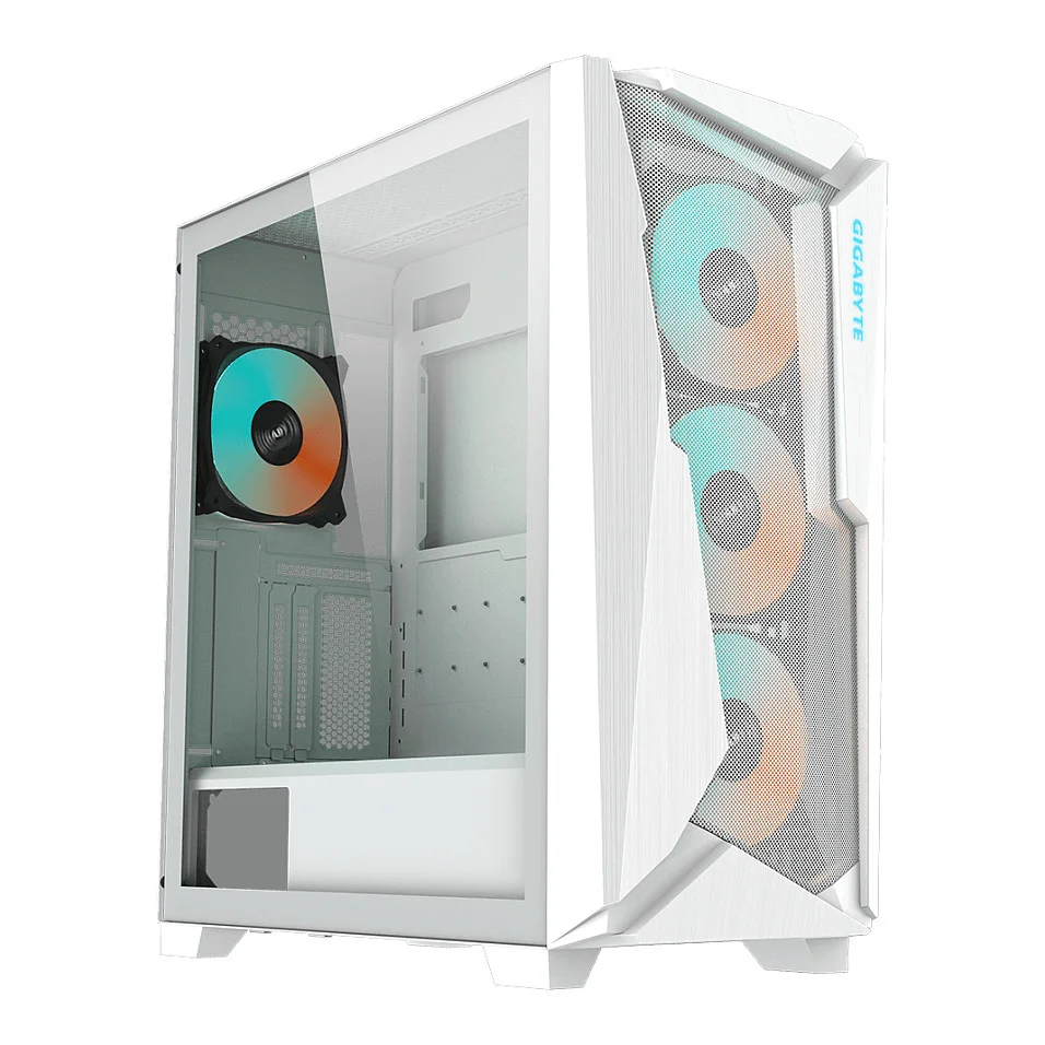 GIGABYTE C301GW Computer Gehaeuse Midi Tower Weiss PC-Komponenten