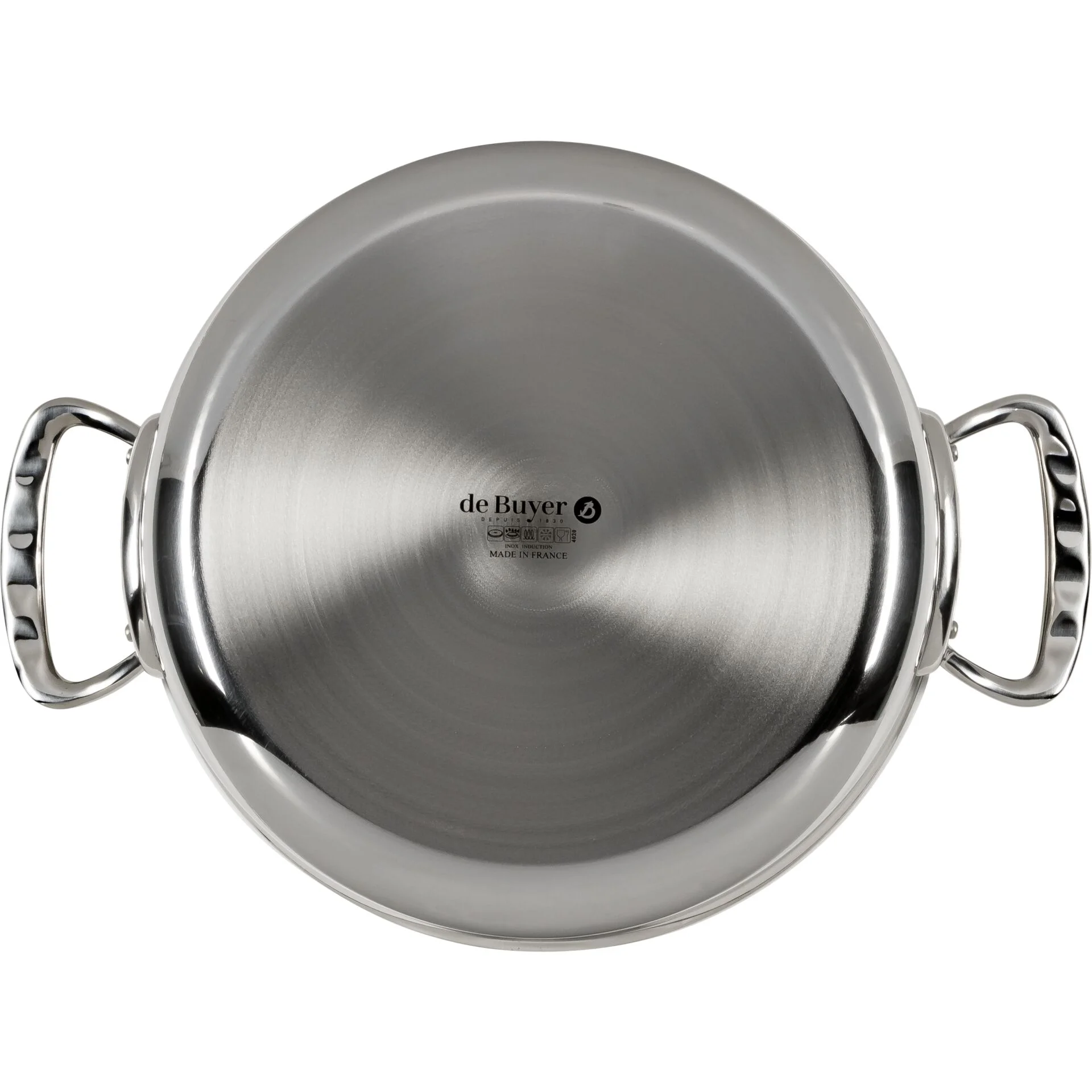 De Buyer Affinity Bratentopf niederer mit Deckel 28 cm Pfannen & Toepfe