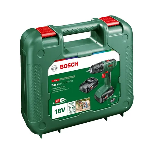 Bosch EasyDrill 18V 40 2x2 0Ah Bohrer & Schrauber