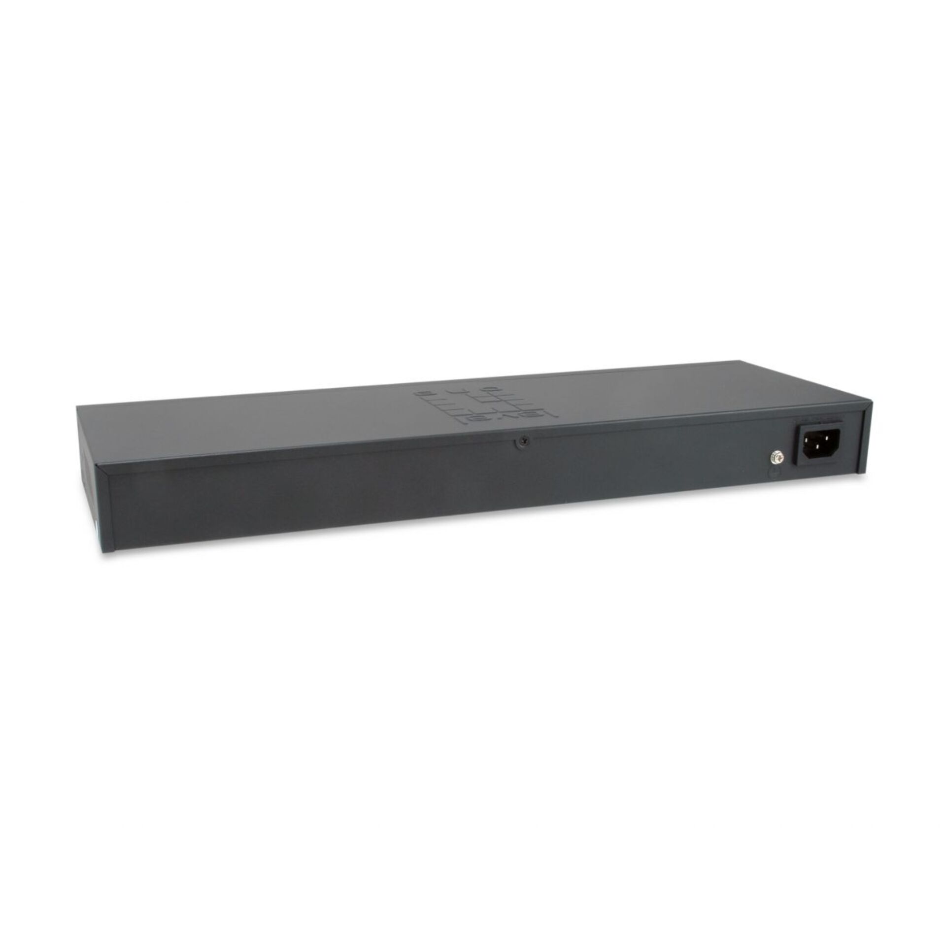 LevelOne Switch 24x GE GEU 2431 19   Rack Mount Kit Unmanaged Gigabit Ethernet  10 100 1000  1U Schwarz Switches