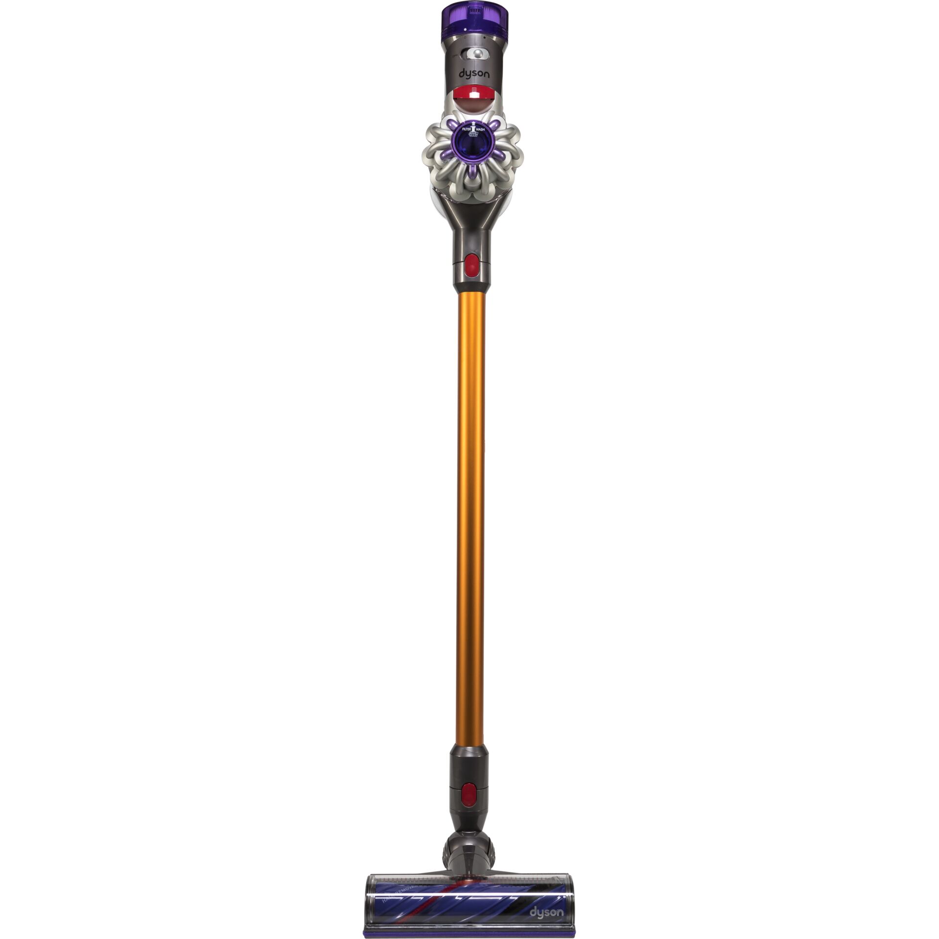 Dyson V8 Absolute Handstaubsauger   Gelb Nickel Staubsauger & Reiniger