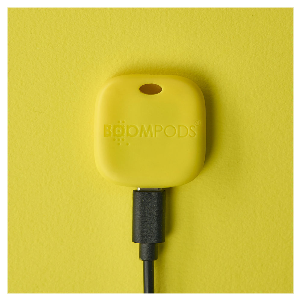 Boompods Boomtag Rechargeable  Yellow Handys & Tablets