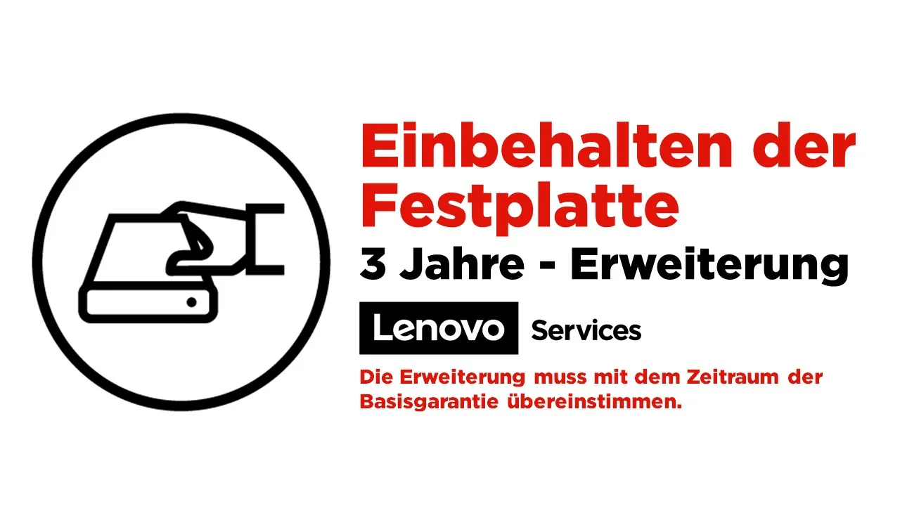 Lenovo G Service Add on   Keep your Drive   auf 3 Jahre Notebooks & E-Book Reader