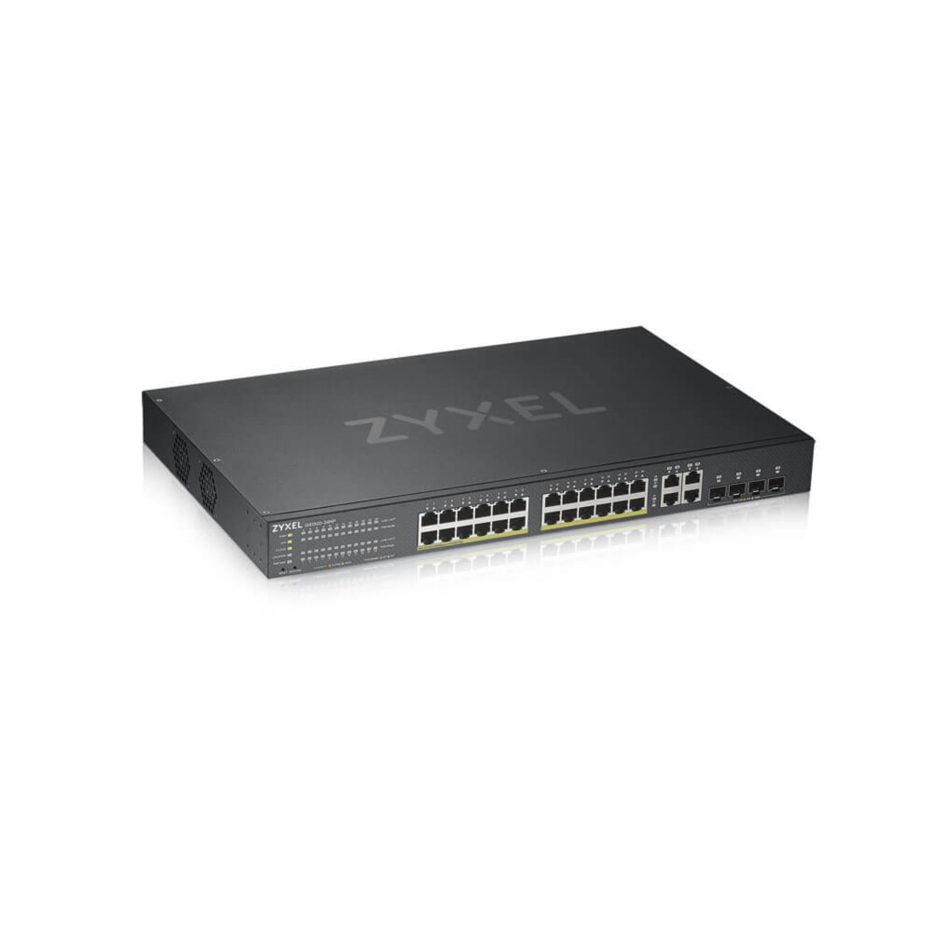 Zyxel GS1920 24HPV2 Managed Gigabit Ethernet  10 100 1000  Power over Ethernet  PoE  Schwarz Switches