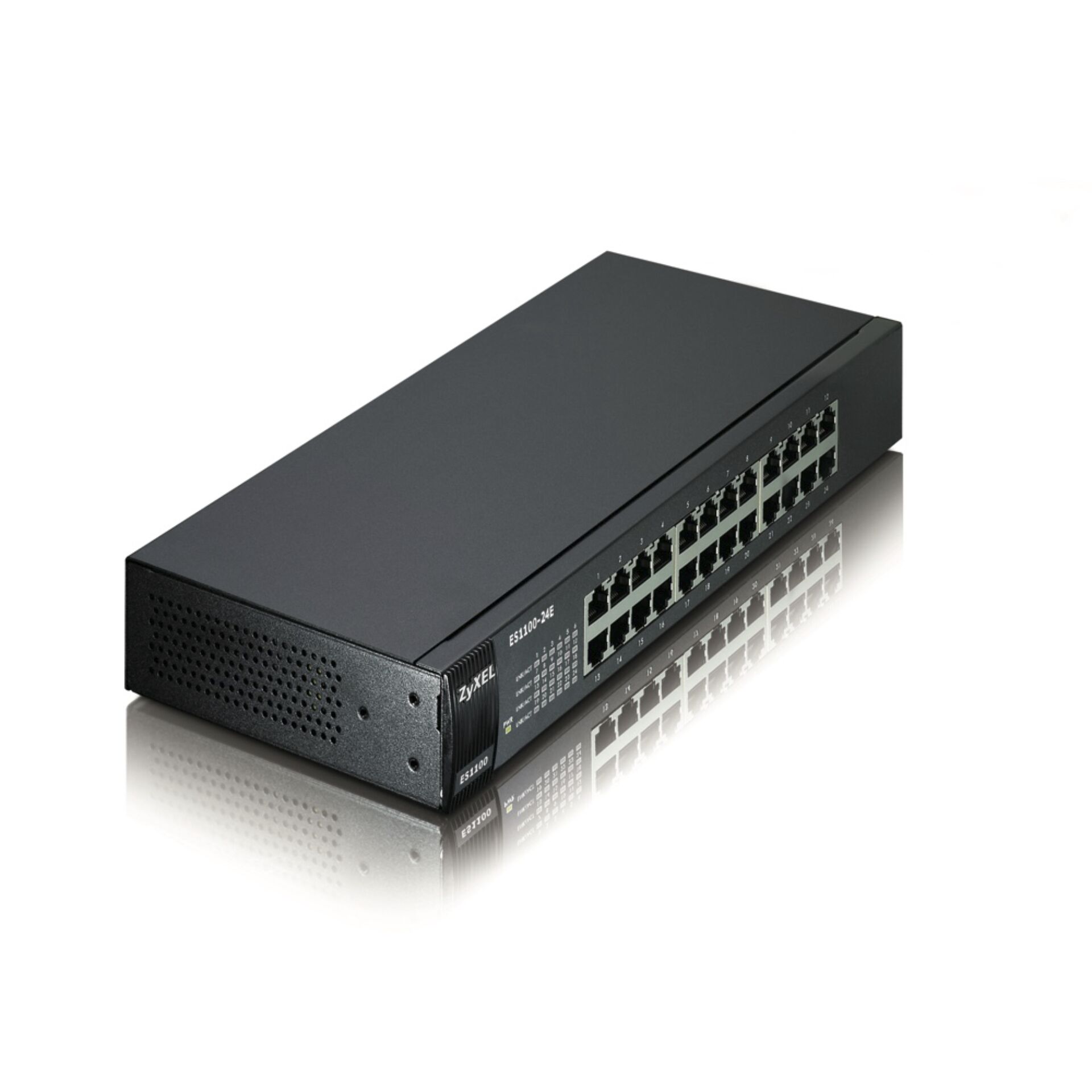 Zyxel ES1100 24E Unmanaged Schwarz Switches
