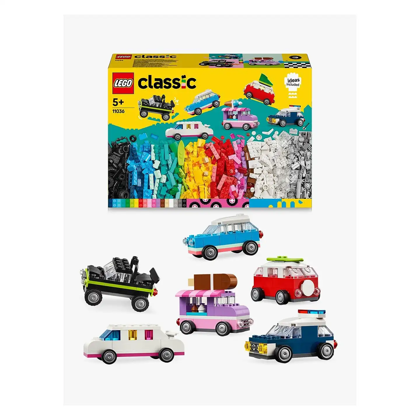 LEGO 11036 Classic Kreative Fahrzeuge Spielwaren