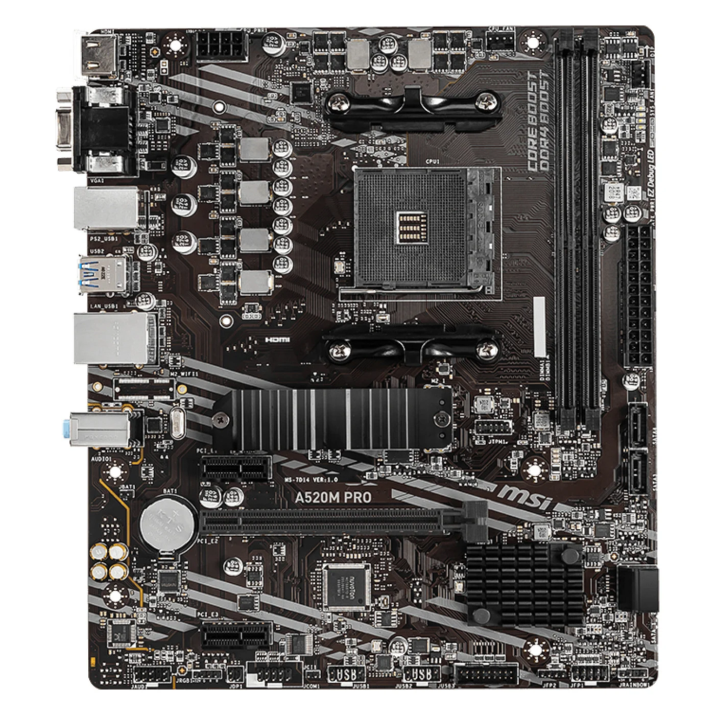 MSI A520M PRO Motherboard AMD A520 Sockel AM4 micro ATX PC-Zubehoer