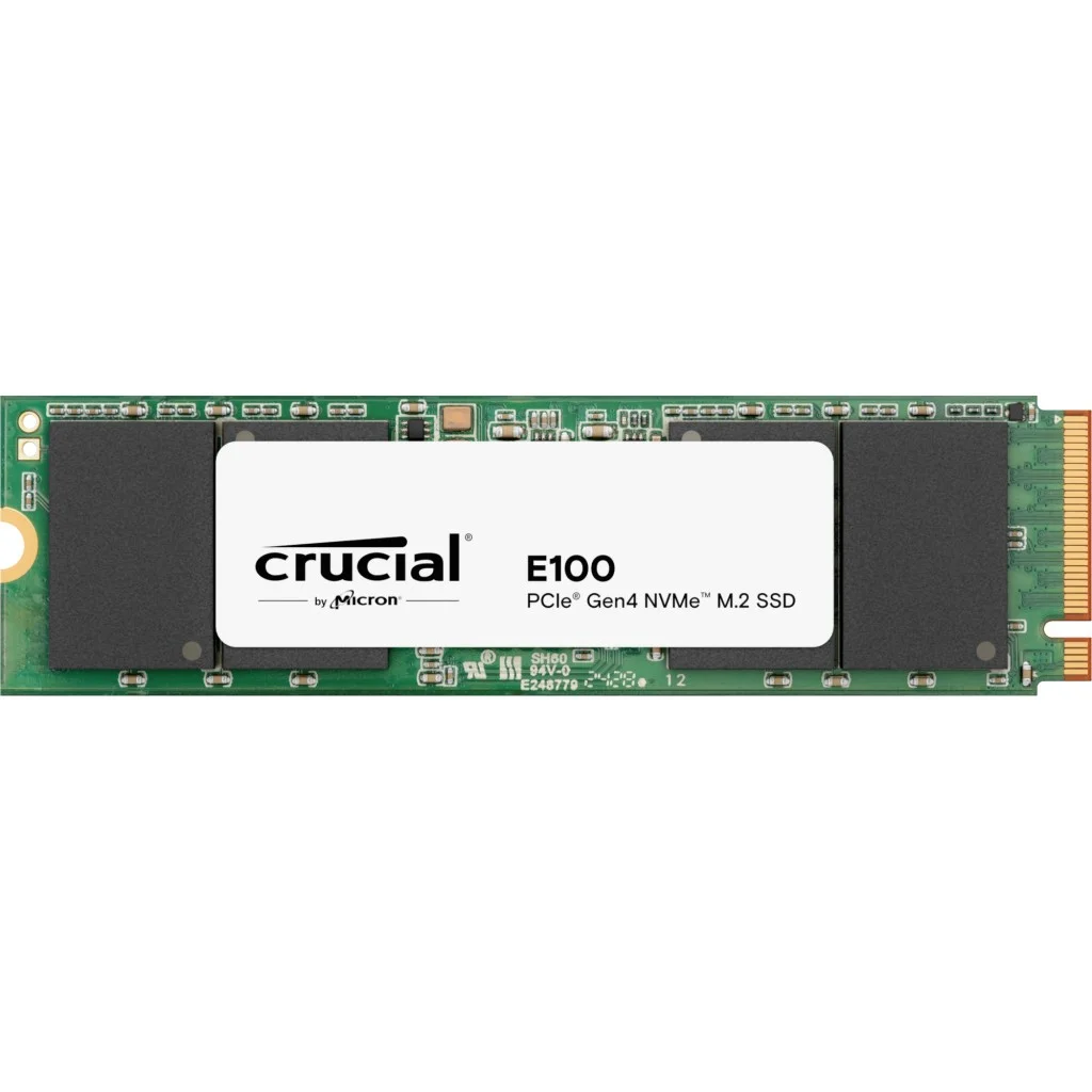 Crucial M 2 2TB E100 Gen4 2280 NVMe PCIe M 2 Speichermedien