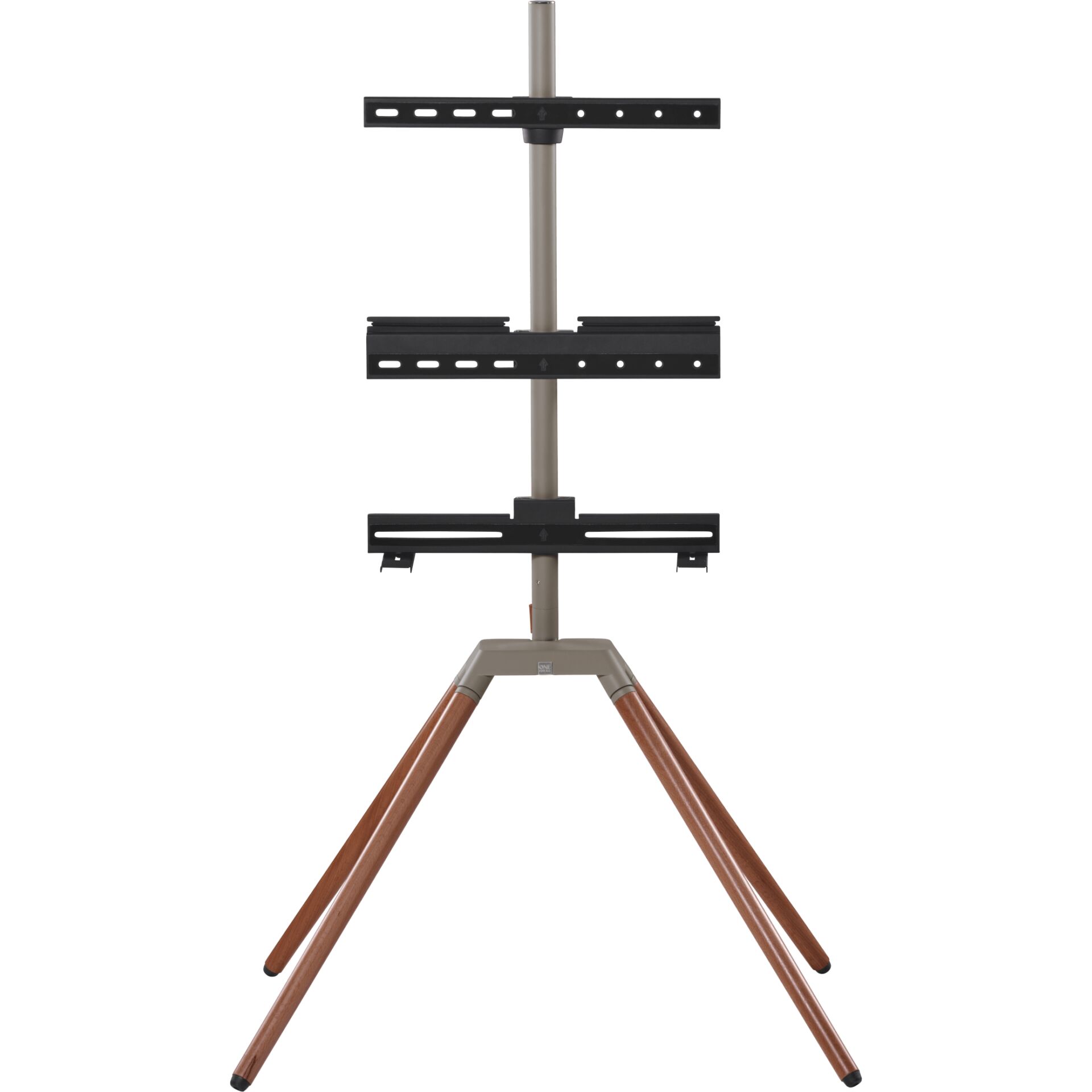 OneforAll One for All Quadpod TV Stand 70 360 Grad drehbar  dark WM 7475 Video & Audio