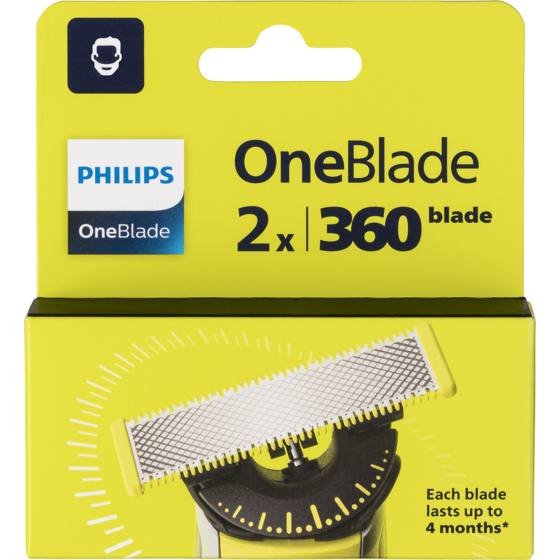 Philips Norelco OneBlade OneBlade QP420 50 Ersatzklinge 360 Rasierer & Epilierer
