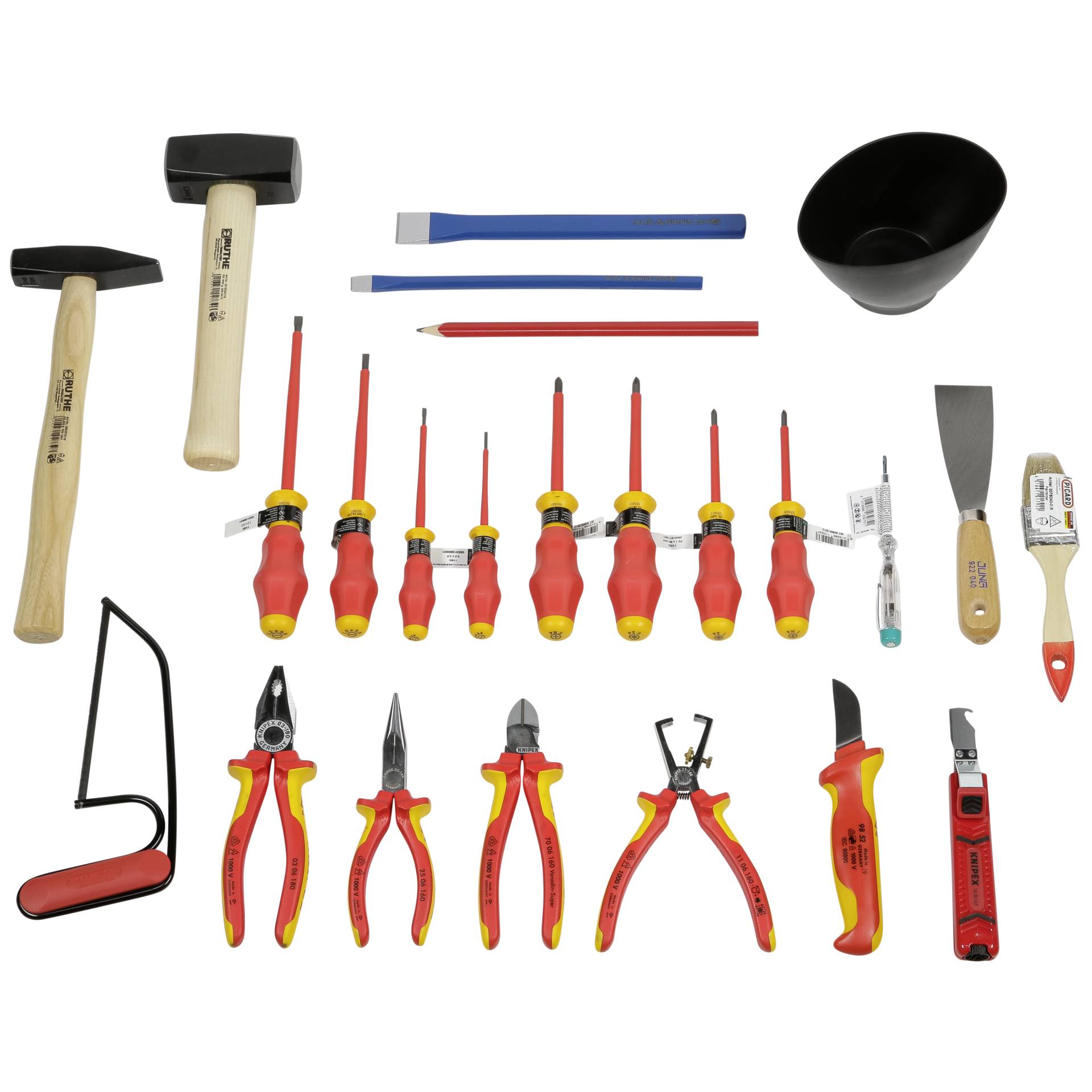 KNIPEX BIG Basic Move Elektro Werkzeugkoffer Werkzeugsets