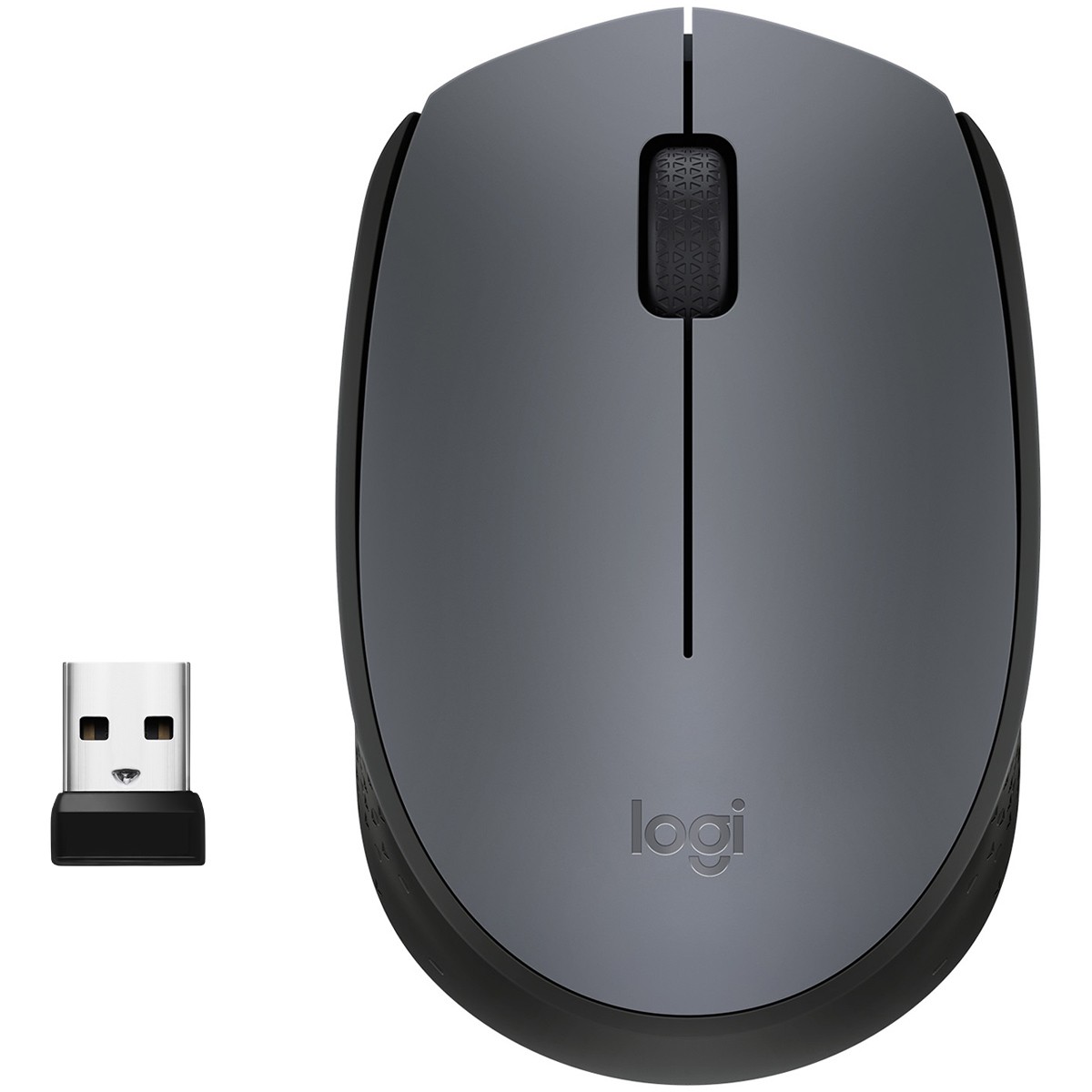 Logitech M170 Wireless black   grey Tastaturen & Maeuse