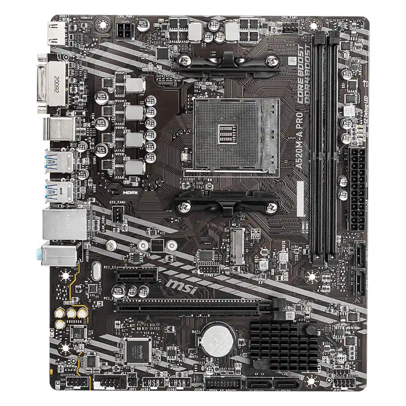MSI A520M A PRO Motherboard AMD A520 Sockel AM4 micro ATX PC-Zubehoer