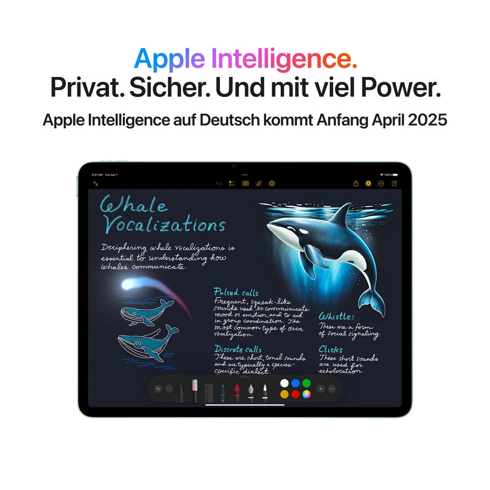 Apple iPad Air 11 M3 Wi Fi 128GB  polarstern  7 Gen Notebooks & E-Book Reader