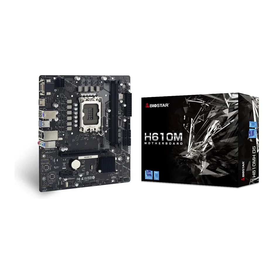 BIOSTAR H610MH D5  H610 S1700 mATX DDR5  PC-Zubehoer