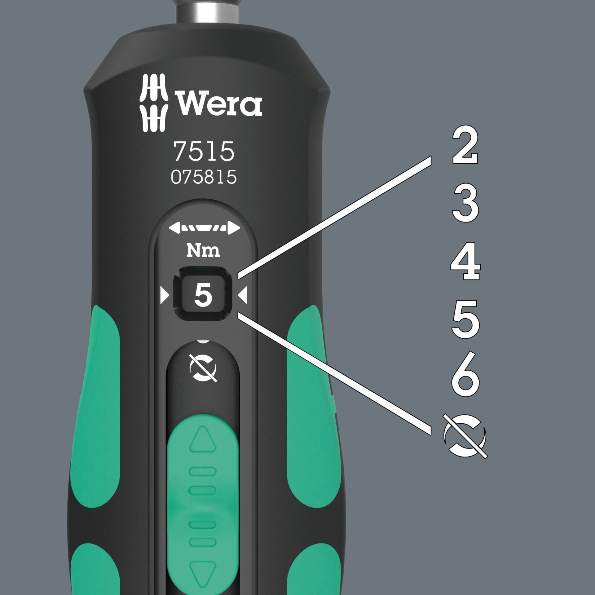 Wera 7515 Kraftform Safe Torque Speed Drehmomentschrauber 2 6Nm Schraubendreher & Zangen